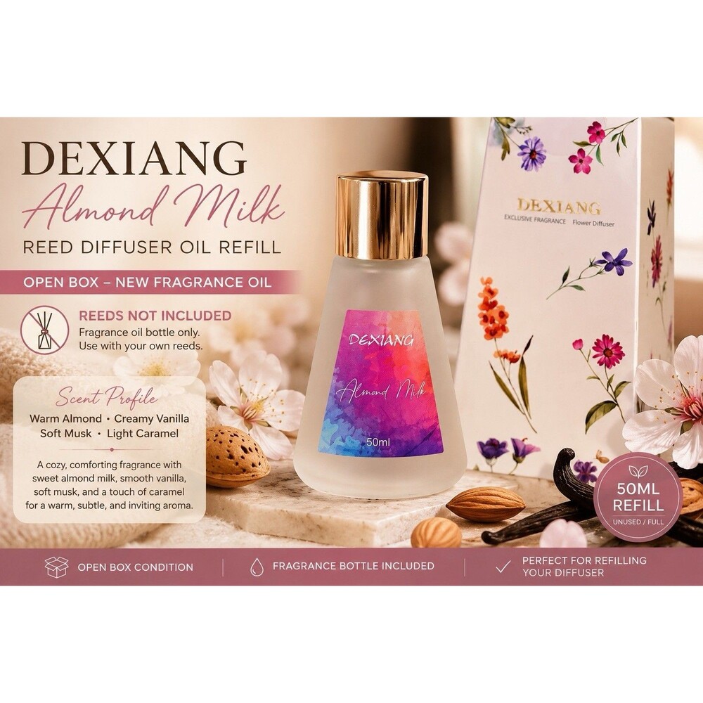 Almond Milk Fragrances Diffuser 50ml DEXIANG NEW EXCLUSIVE FRAGRANCE